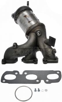 Catalytic Converter with Integrated Exhaust Manifold