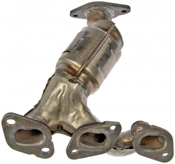 Catalytic Converter with Integrated Exhaust Manifold