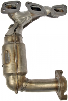 Catalytic Converter with Integrated Exhaust Manifold