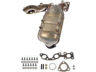 Catalytic Converter with Integrated Exhaust Manifold