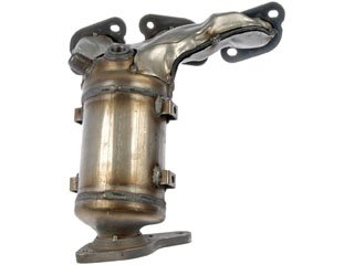Catalytic Converter with Integrated Exhaust Manifold