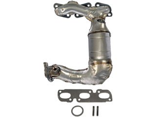 Catalytic Converter with Integrated Exhaust Manifold