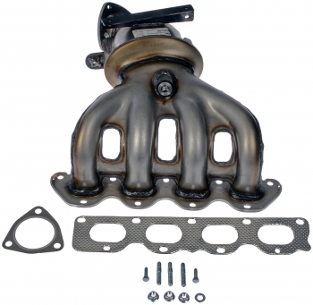 Catalytic Converter with Integrated Exhaust Manifold