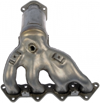 Catalytic Converter with Integrated Exhaust Manifold