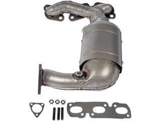 Catalytic Converter with Integrated Exhaust Manifold