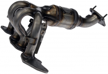 Catalytic Converter with Integrated Exhaust Manifold