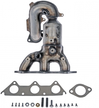 Catalytic Converter with Integrated Exhaust Manifold