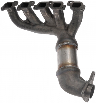 Catalytic Converter with Integrated Exhaust Manifold
