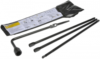 Spare Tire Jack Handle / Wheel Lug Wrench