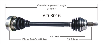 CV Axle Shaft