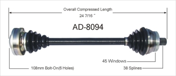 CV Axle Shaft