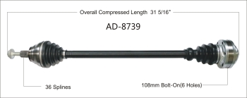 CV Axle Shaft