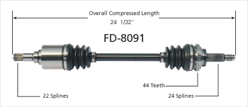 CV Axle Shaft