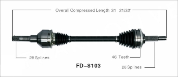 CV Axle Shaft