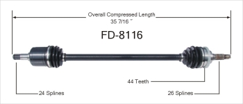 CV Axle Shaft
