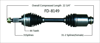 CV Axle Shaft