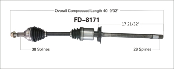 CV Axle Shaft