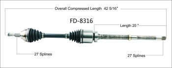 CV Axle Shaft