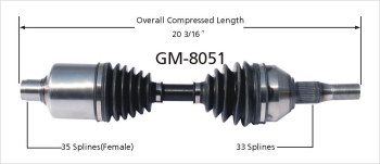 CV Axle Shaft