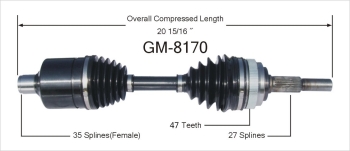 CV Axle Shaft