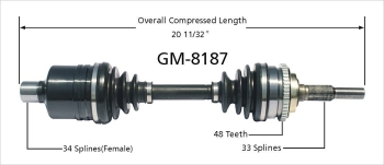 CV Axle Shaft