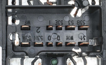 Windshield Wiper Switch