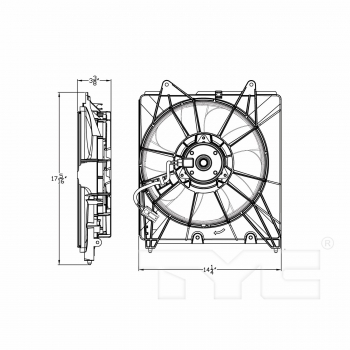 Engine Cooling Fan Assembly