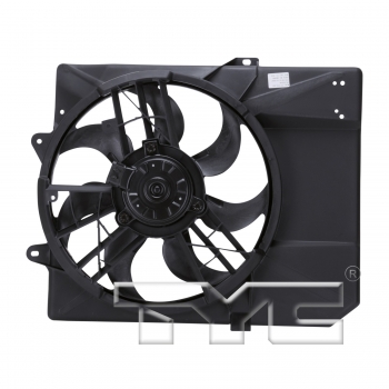 Dual Radiator and Condenser Fan Assembly