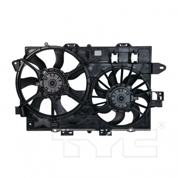 Dual Radiator and Condenser Fan Assembly