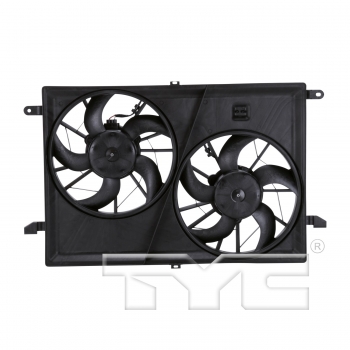 Dual Radiator and Condenser Fan Assembly