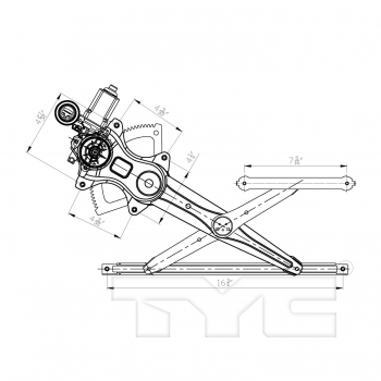 Window Motor and Regulator Assembly