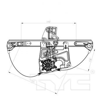 Window Motor and Regulator Assembly