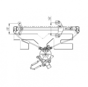 Window Motor and Regulator Assembly