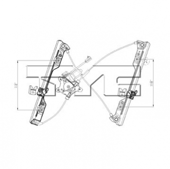 Window Motor and Regulator Assembly