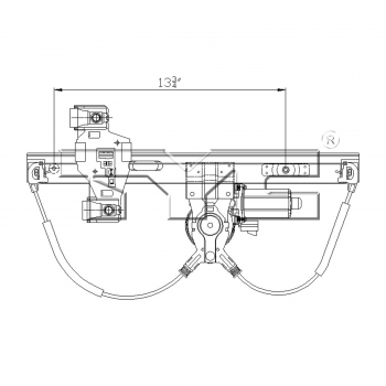 Window Motor and Regulator Assembly