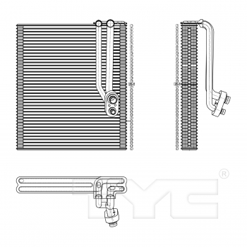 A/C Evaporator Core