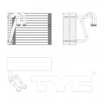 A/C Evaporator Core