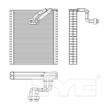 A/C Evaporator Core