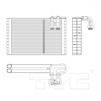 A/C Evaporator Core