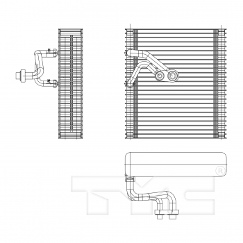 A/C Evaporator Core