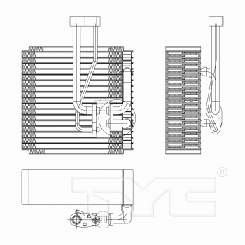 A/C Evaporator Core