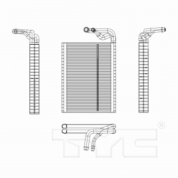 A/C Evaporator Core