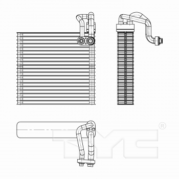 A/C Evaporator Core