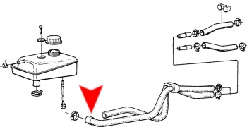 HVAC Heater Hose