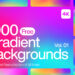 1000 Gradient Backgrounds Vol. 01