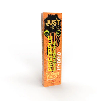 CBD Vape Pens for Anxiety, CBD THC-O Disposable Vape Pineapple Express 1500mg | JJ's Hemp Dispensary