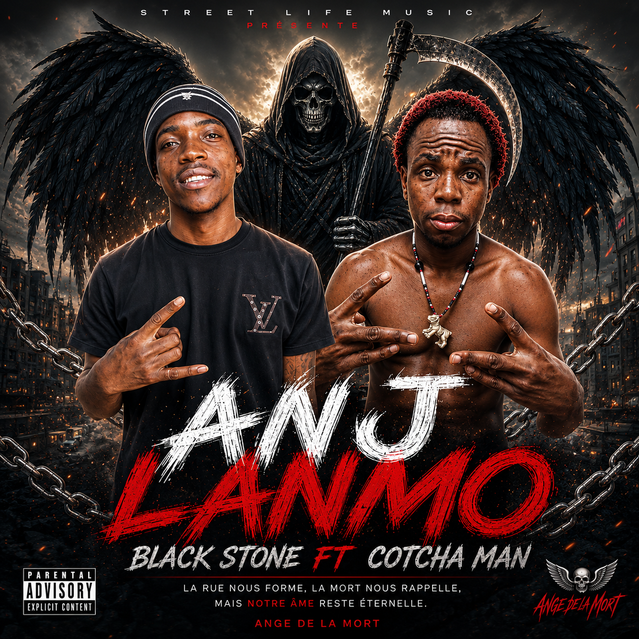 Black stone ft Cotcha man Anj lanmo