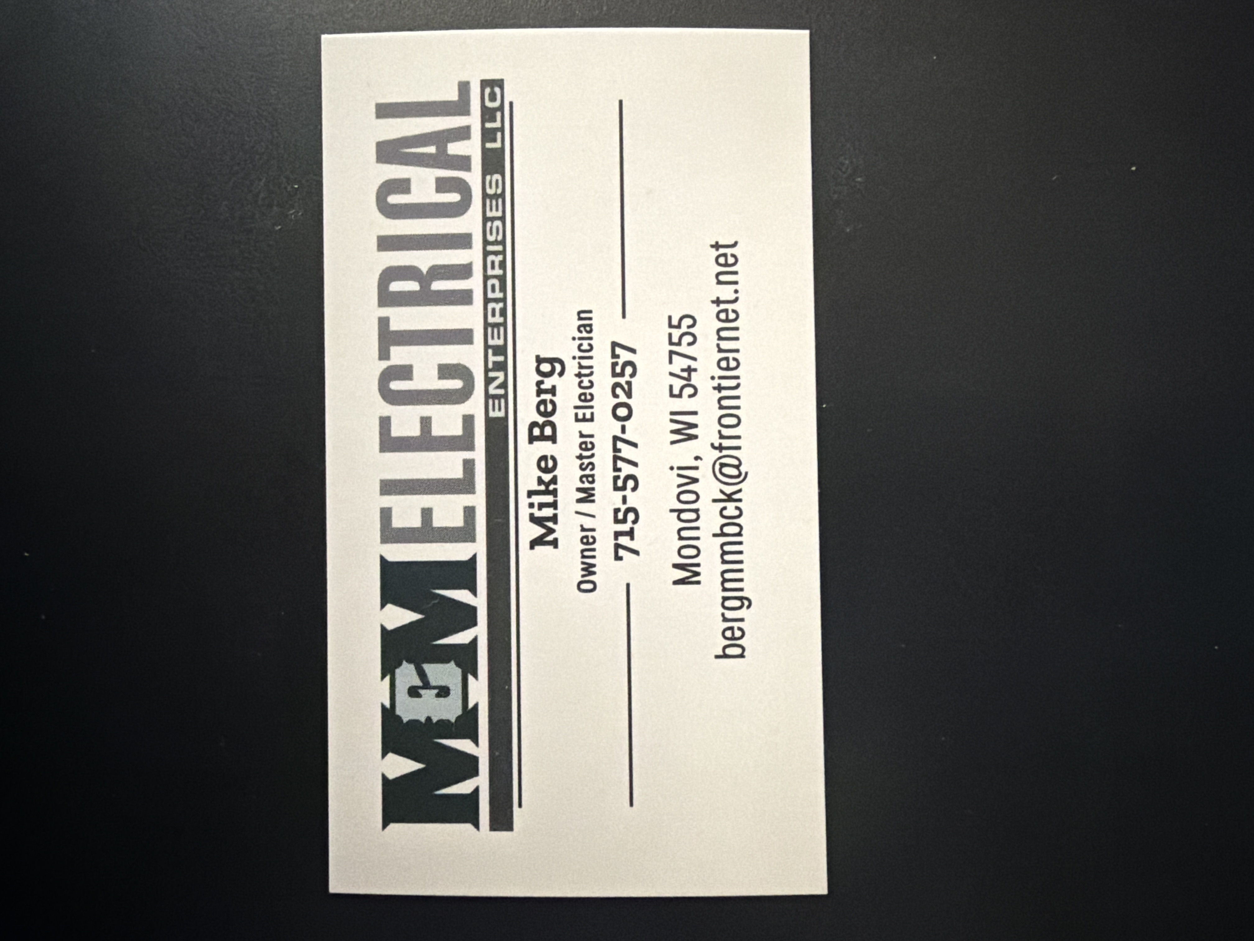 M&M Electrical Ent LLC, Mike Berg