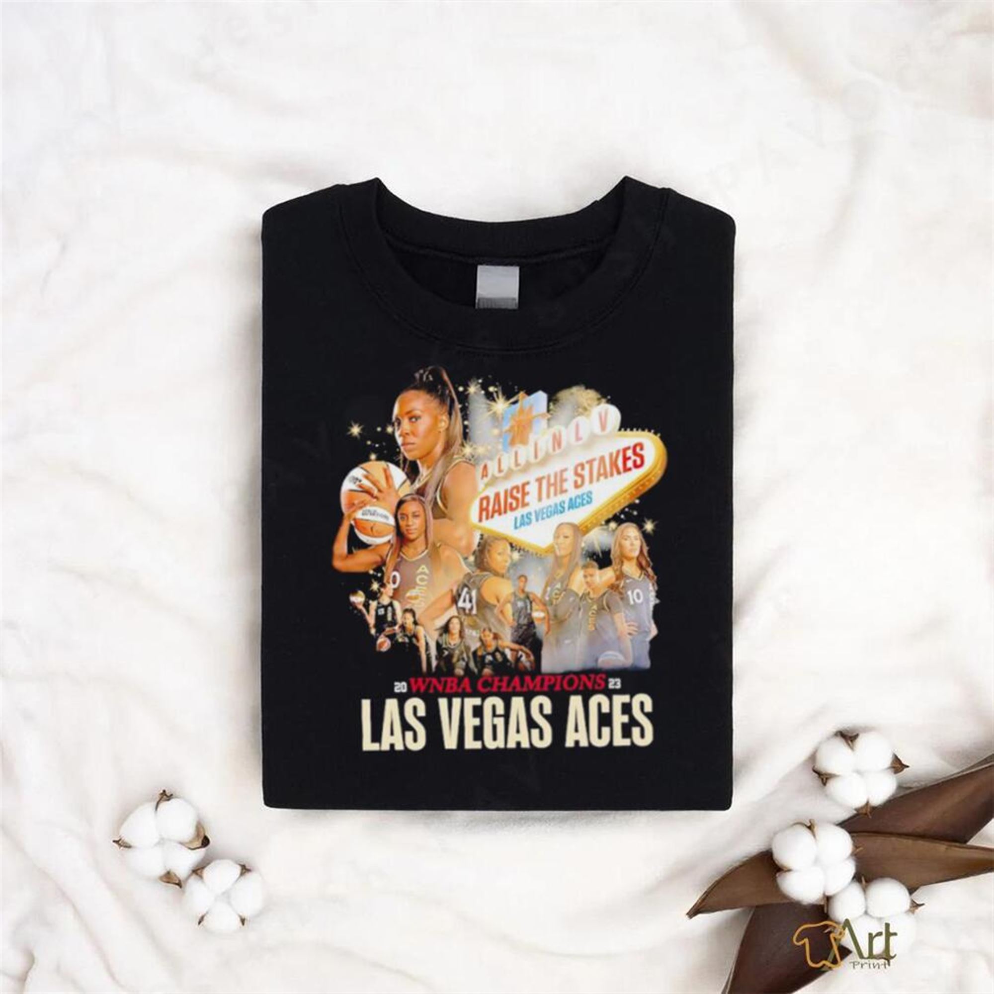 Las Vegas Aces Raise The Stakes Wnba Champions 2023 Tshirt