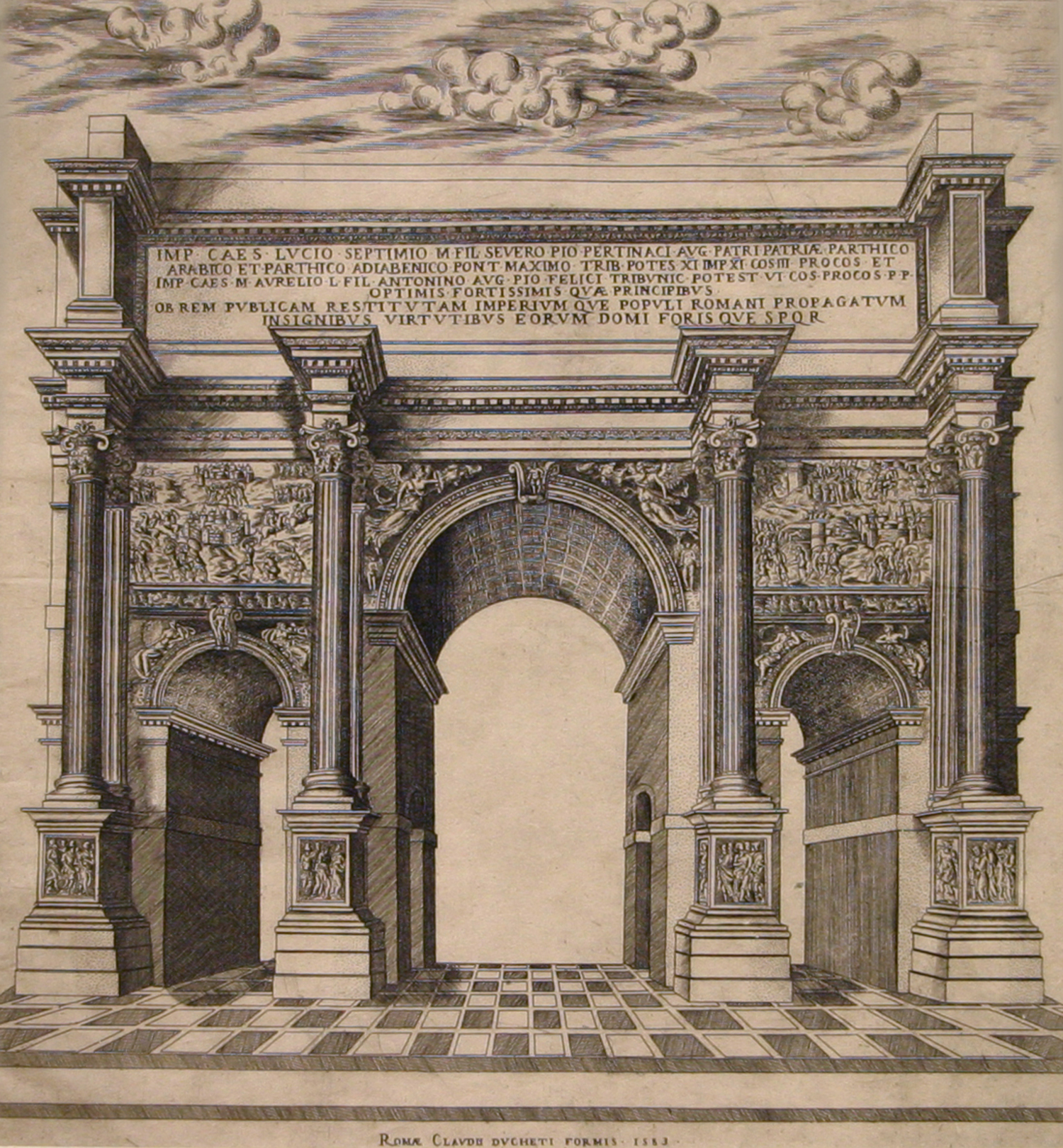 Arch Of Septimius Severus Rome